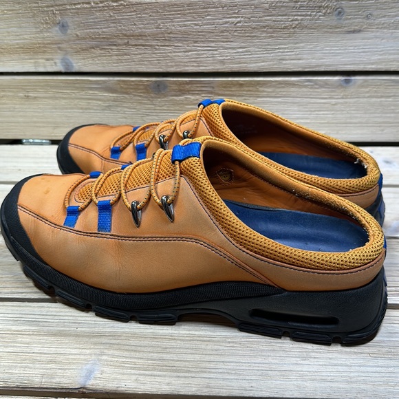 Cole Haan Orange Suede Slip Ons Size 10B - Picture 5 of 12